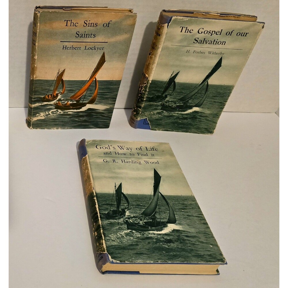 RARE 3 World Wide Series Sterling Gospel & For the People Books Great Britain